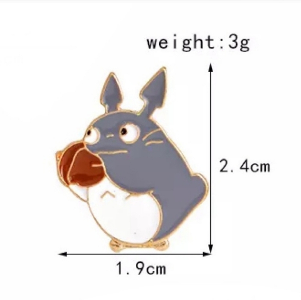 My neighbor totoro brooch enamel pin